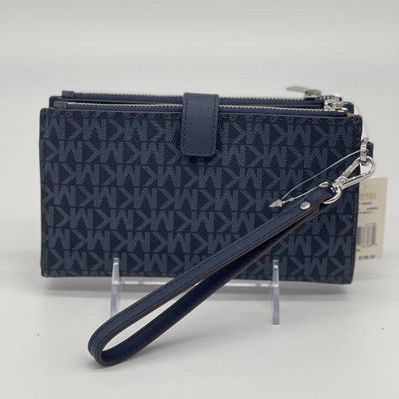 Michael Kors Double Zip Wallet Wristlet - Picture 3 of 8